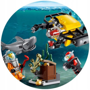 Opłatek Na Tort 20cm Lego Twój Napis Super Gratis