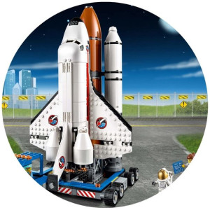 Opłatek Na Tort 20cm Lego Twój Napis Super Gratis