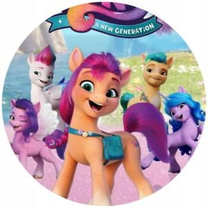 Opłatek Na Tort 20cm Lego Twój Napis Super Gratis