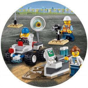 Opłatek Na Tort 20cm Lego Twój Napis Super Gratis