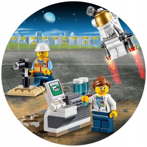 Opłatek Na Tort 20cm Lego Twój Napis Super Gratis