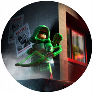 Opłatek Na Tort 20cm Lego Twój Napis Super Gratis