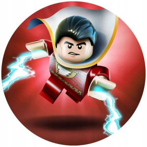 Opłatek Na Tort 20cm Lego Twój Napis Gratis Super