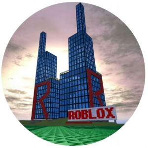Opłatek Na Tort 20cm Roblox Gra Twój Napis Imię
