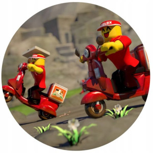 Opłatek Na Tort 20cm Roblox Gra Twój Napis Imię