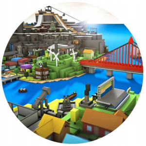 Opłatek Na Tort 20cm Roblox Gra Twój Napis Imię
