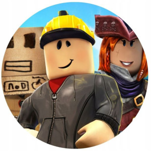 Opłatek Na Tort 20cm Roblox Gra Twój Napis Imię