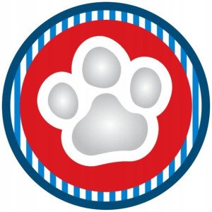 Opłatek Na Tort 20cm Psi Patrol Logo Łapa Postacie