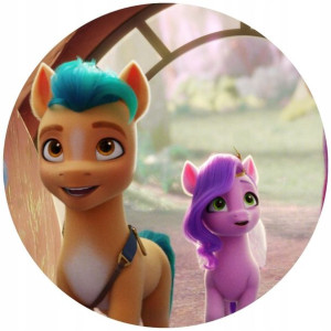 Opłatek Na Tort 20cm My Little Pony Twój Napis