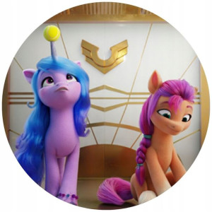 Opłatek Na Tort 20cm My Little Pony Twój Napis