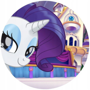 Opłatek Na Tort 20cm My Little Pony Twój Napis