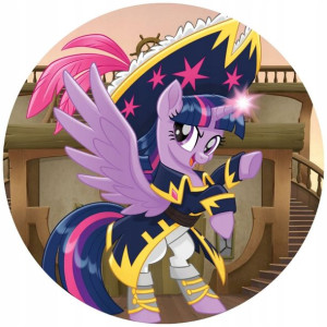 Opłatek Na Tort 20cm My Little Pony Twój Napis