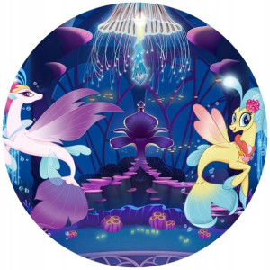 Opłatek Na Tort 20cm My Little Pony Twój Napis