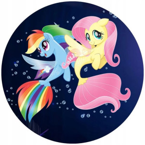 Opłatek Na Tort 20cm My Little Pony Twój Napis