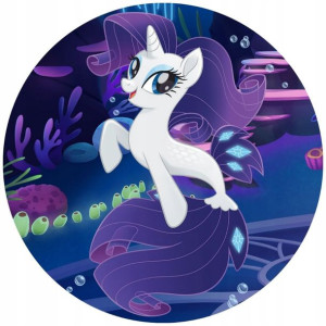 Opłatek Na Tort 20cm My Little Pony Twój Napis