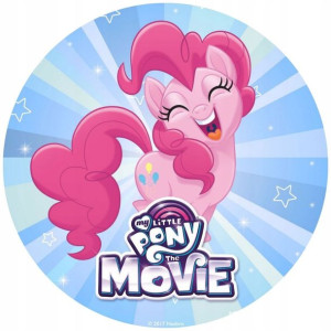 Opłatek Na Tort 20cm My Little Pony Twój Napis
