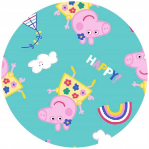 Opłatek Na Tort 20cm Świnka Peppa Twój Napis Pig