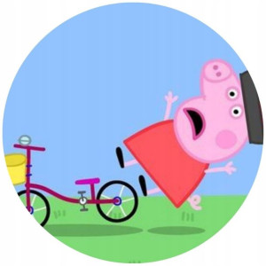 Opłatek Na Tort 20cm Świnka Peppa Twój Napis Pig