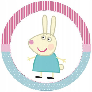 Opłatek Na Tort 20cm Świnka Peppa Twój Napis Pig