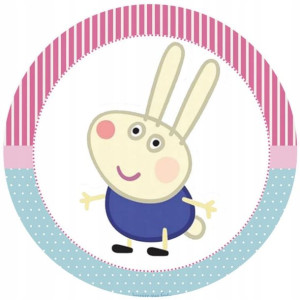 Opłatek Na Tort 20cm Świnka Peppa Twój Napis Pig