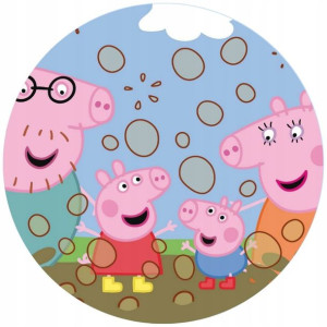 Opłatek Na Tort 20cm Świnka Peppa Twój Napis Pig