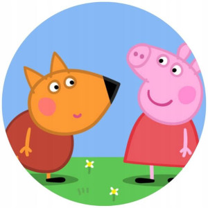 Opłatek Na Tort 20cm Świnka Peppa Twój Napis Pig