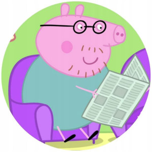 Opłatek Na Tort 20cm Świnka Peppa Twój Napis Pig