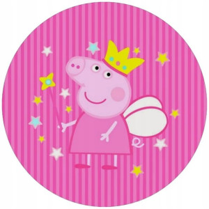 Opłatek Na Tort 20cm Świnka Peppa Twój Napis Pig