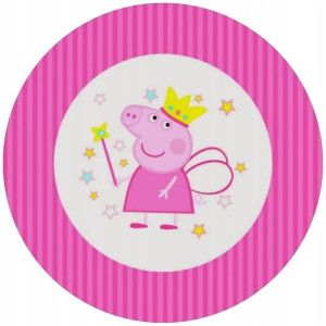 Opłatek Na Tort 20cm Świnka Peppa Twój Napis Pig