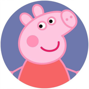 Opłatek Na Tort 20cm Świnka Peppa Twój Napis Pig