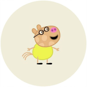 Opłatek Na Tort 20cm Świnka Peppa Twój Napis Pig
