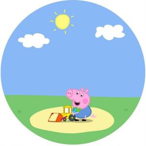 Opłatek Na Tort 20cm Świnka Peppa Twój Napis Pig