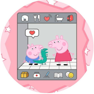 Opłatek Na Tort 20cm Świnka Peppa Twój Napis Pig