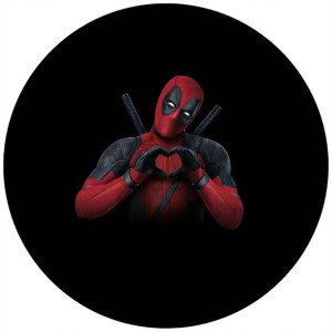 Opłatek Na Tort 20cm Deadpool Twój Napis Gratis
