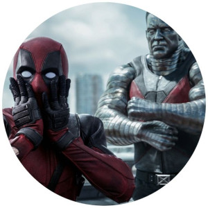 Opłatek Na Tort 20cm Deadpool Twój Napis Gratis