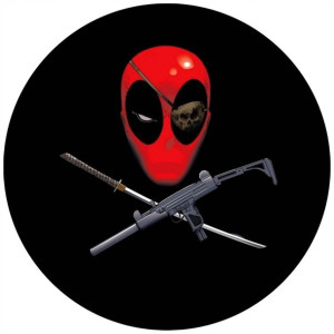 Opłatek Na Tort 20cm Deadpool Twój Napis Gratis