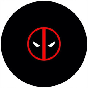 Opłatek Na Tort 20cm Deadpool Twój Napis Gratis