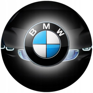 Opłatek Na Tort 20cm Bmw Efekt Dymu Twój Napis