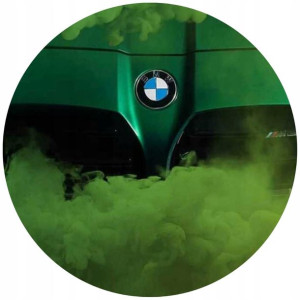 Opłatek Na Tort 20cm Bmw Efekt Dymu Twój Napis