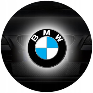 Opłatek Na Tort 20cm Bmw Efekt Dymu Twój Napis