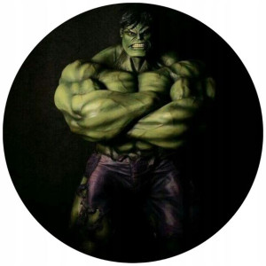 Opłatek Na Tort 20cm Hulk Twój Napis Gratis Super