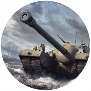 Opłatek Na Tort 20cm World Of Tanks Twój Napis