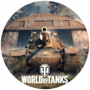 Opłatek Na Tort 20cm World Of Tanks Twój Napis