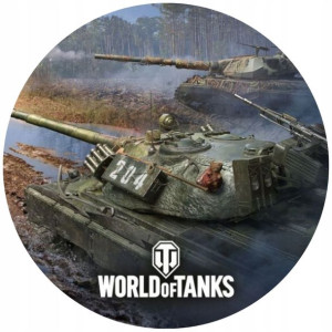 Opłatek Na Tort 20cm World Of Tanks Twój Napis