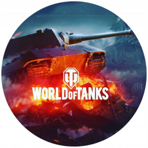 Opłatek Na Tort 20cm World Of Tanks Twój Napis