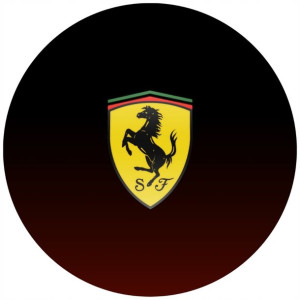 Opłatek Na Tort 20cm Ferrari Twój Napis Samochód