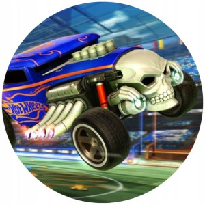 Opłatek Na Tort 20cm Hot Wheels Twój Napis Gratis