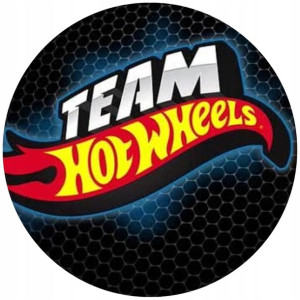 Opłatek Na Tort 20cm Hot Wheels Twój Napis Gratis