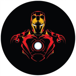 Opłatek Na Tort 20cm Iron Man Twój Napis Imię Hero