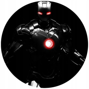 Opłatek Na Tort 20cm Iron Man Twój Napis Imię Hero